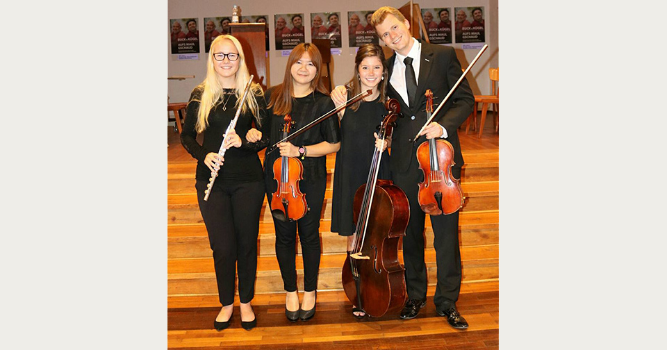 violin lesson in Germany