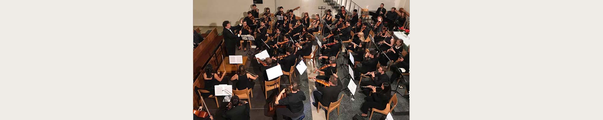 orchestra at summer music festival